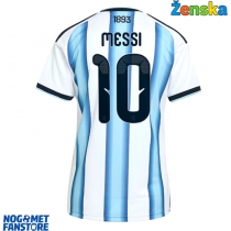 Argentina Lionel Messi #10 Domaci Dres za Ženska SP 2026 Kratak Rukav